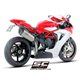 MV AGUSTA F3 800 (2017 - 2024) - EAS ABS - RC Escape SC1-R titanio, posición alta