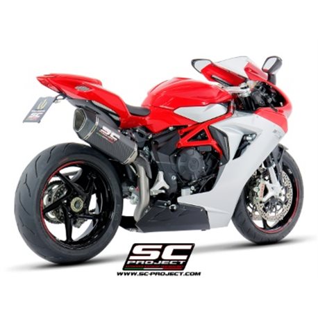 MV AGUSTA F3 675 (2017 - 2022) - EAS ABS - RC Escape SC1-R carbono, posición alta