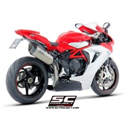 MV AGUSTA F3 675 (2017 - 2022) - EAS ABS - RC Escape SC1-R titanio, posición alta