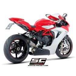 MV AGUSTA F3 800 (2013 - 2016) - EAS ABS - RC Escape S1 titanio, tubo de enlace en secciones soldadas