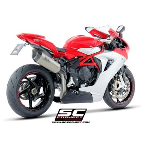 MV AGUSTA F3 675 (2011 - 2016) - EAS ABS - RC Escape SC1-R titanio, posición alta