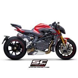 MV AGUSTA BRUTALE 1000 RR - Serie Oro (2019 - 2024) Escape CR-T M2 carbono