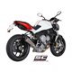 MV AGUSTA BRUTALE 800 (2012 - 2015) Escape Conic titanio