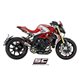 MV AGUSTA DRAGSTER 800 Escape S1 titanio, tubo de enlace en secciones soldadas