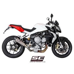 MV AGUSTA BRUTALE 675 (2011 - 2015) Escape Conic titanio