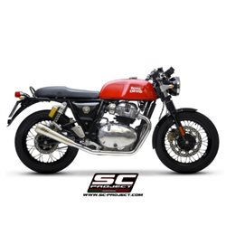 CONTINENTAL GT 650 (2019 - 2025) Par de escapes Conico 70s acero inoxidable