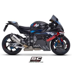 BMW M 1000 RR (2025) Escape SC1-R titanio