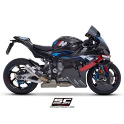 BMW M 1000 RR (2025) Escape CR-T titanio, con malla antipiedras