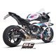 BMW S 1000 RR (2025) Escape CR-T carbono, con malla antipiedras