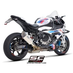 BMW S 1000 RR (2025) Escape SC1-R titanio