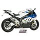 BMW S 1000 RR (2015 - 2016) Escape Conic carbono