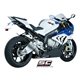 BMW S 1000 RR (2015 - 2016) Escape CR-T titanio