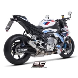 BMW M 1000 R (2025) Escape CR-T titanio, con malla antipiedras