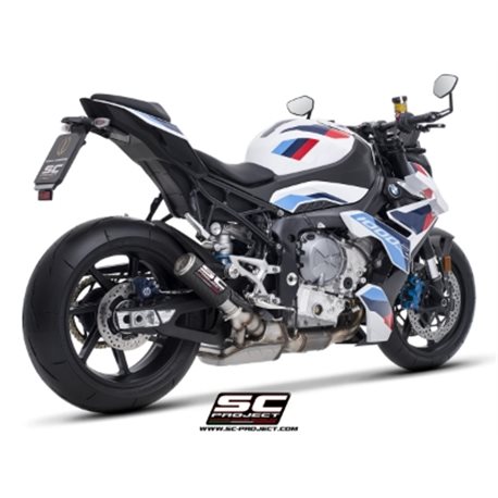 BMW M 1000 R (2025) Escape CR-T carbono, con malla antipiedras