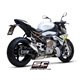 BMW S 1000 R (2025) Escape CR-T carbono, con malla antipiedras