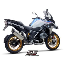 BMW R 1250 GS (2020 - 2024) - ADVENTURE - Euro 5 Escape SC1-R GT titanio