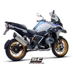 BMW R 1250 GS (2019 - 2020) - ADVENTURE - Euro 4 Escape SC1-R GT titanio