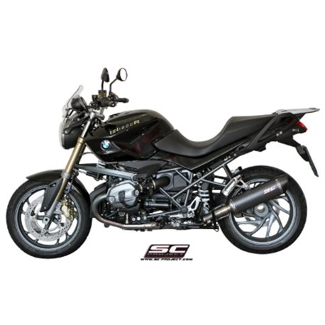 BMW R 1200 R (2011 - 2014) Escape Oval carbono