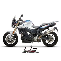 BMW F 800 R (2017 - 2020) Escape Oval titanio