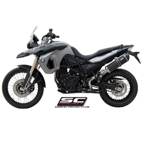 BMW F 800 GS (2008 - 2015) - ADVENTURE Escape Oval titanio