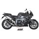 BMW K 1300 R (2009 - 2016) Escape Oval carbono