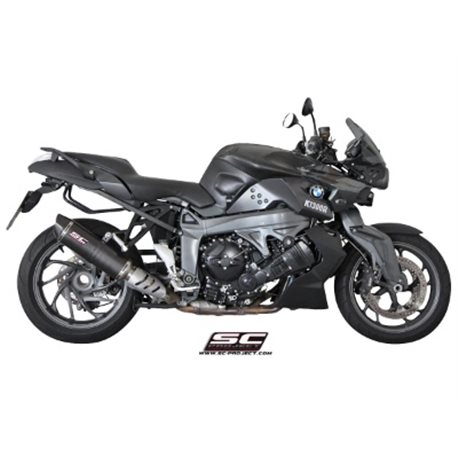 BMW K 1300 R (2009 - 2016) Escape Oval carbono