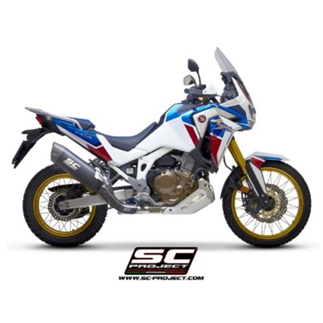 HONDA CRF1100L AFRICA TWIN (2020 - 2023) - ADVENTURE Escape Adventure titanio, negro mate