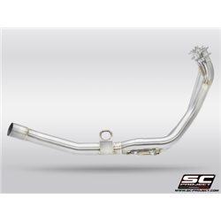 HONDA XL750 TRANSALP (2023 - 2024) Colectores 2-1 acero inoxidable, compatibles gama específica SC-Project y escape original