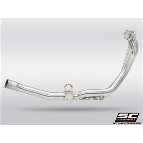 HONDA XL750 TRANSALP (2023 - 2024) Colectores 2-1 acero inoxidable, compatibles gama específica SC-Project y escape original