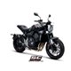 HONDA CB1000R (2018 - 2020) Escape Conico 70s acero inoxidable, negro mate