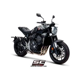 HONDA CB1000R (2018 - 2020) Escape Conico 70s acero inoxidable, negro mate