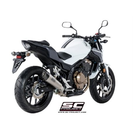 HONDA CBR500R (2017 - 2018) Escape Conic titanio