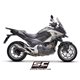 HONDA NC750 (2016 - 2020) - S - X Escape Oval carbono