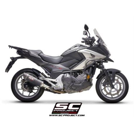 HONDA NC750 (2016 - 2020) - S - X Escape Oval carbono