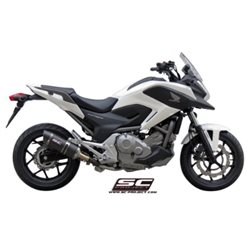 HONDA NC700 (2011 - 2014) - S - X Escape Oval carbono