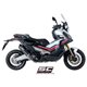 HONDA X-ADV 750 (2017 - 2020) Escape Oval carbono