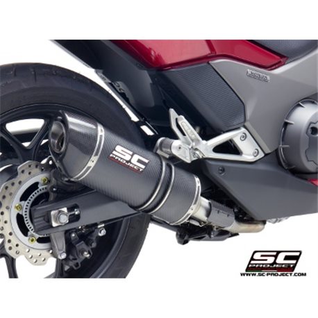 HONDA INTEGRA 750 DCT (2016 - 2020) - SPORT Escape Oval carbono