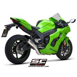 KAWASAKI NINJA ZX-10R - RR (2021- 2024) Escape CR-T titanio, con supresor de catalizador