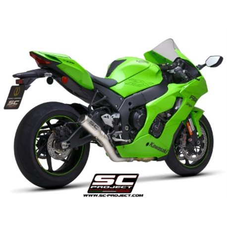 KAWASAKI NINJA ZX-10R - RR (2021- 2024) Escape CR-T titanio, con supresor de catalizador