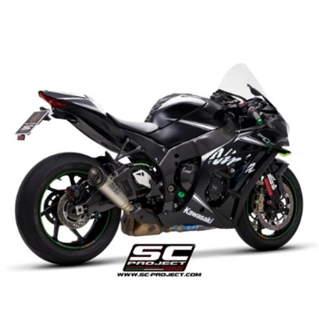 KAWASAKI NINJA ZX-10R - RR (2016 - 2020) Escape S1 titanio