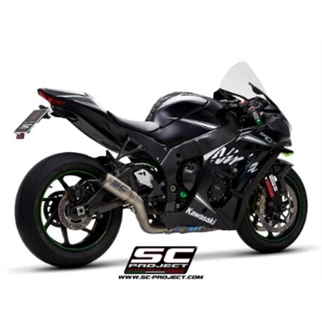 KAWASAKI NINJA ZX-10R - RR (2016 - 2020) Escape CR-T titanio, con supresor de catalizador