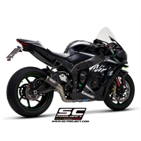 KAWASAKI NINJA ZX-10R - RR (2016 - 2020) Escape CR-T carbono, supresor de catalizador