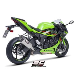 KAWASAKI NINJA ZX-6R (2024 - 2025) Escape SC1-R titanio