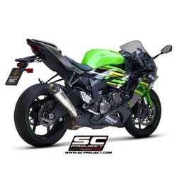 KAWASAKI NINJA ZX-6R 636 (2019 - 2021) Escape S1 titanio