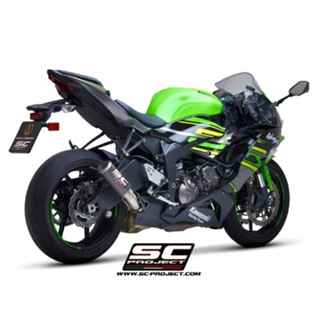 KAWASAKI NINJA ZX-6R 636 (2019 - 2021) Escape CR-T carbono