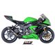 KAWASAKI NINJA ZX-6R 636 (2013 - 2017) Escape GP-M2 carbono