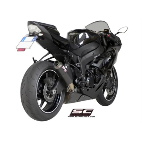 KAWASAKI NINJA ZX-6R (2009 - 2012) Escape GP-M2 carbono