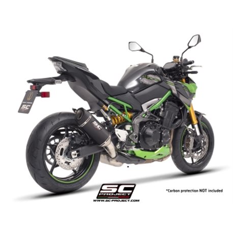 KAWASAKI Z900 (2020 - 2024) - Euro 15 Escape SC1-S carbono (SIN protector carbono)