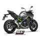 KAWASAKI Z900 A2 (2020 - 2024) - Euro 6 Escape CR-T titanio, con malla antipiedras