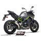 KAWASAKI Z900 A2 (2020 - 2024) - Euro 8 Escape CR-T titanio, con malla antipiedras (SIN protector carbono)